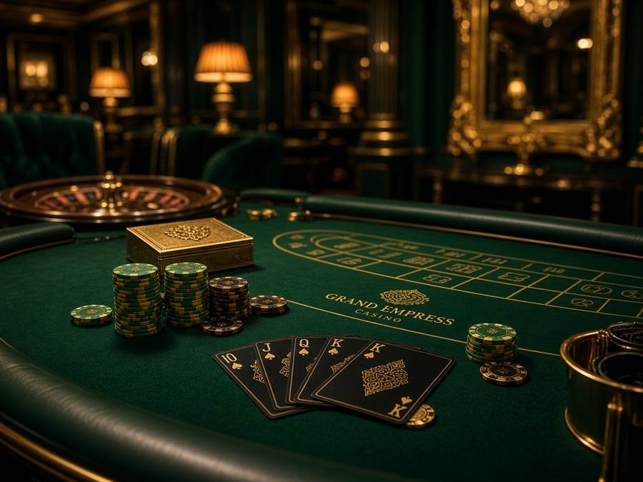 Tables de jeu du casino Caperella